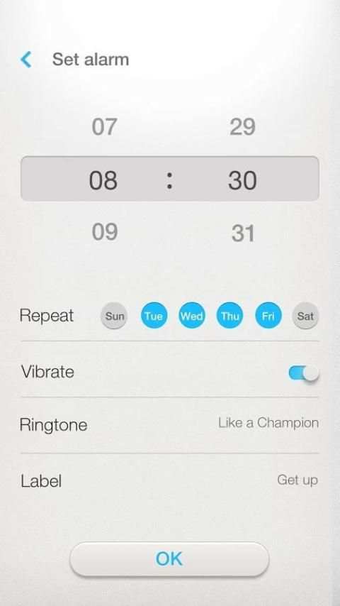Smart Simple Alarm Clock Free screenshot 2