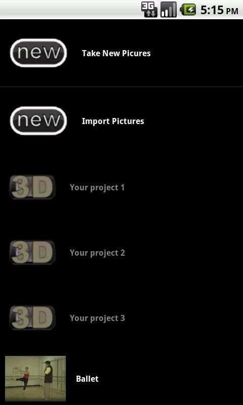 3D Camera स्क्रीनशॉट 3