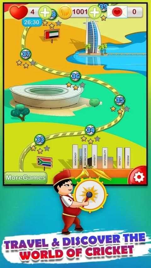 ICC CWC 2015 Cricket Fever स्क्रीनशॉट 4