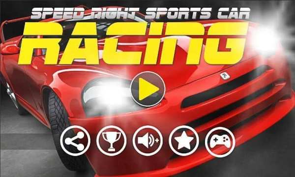 Speed Night Sports Car Racing 10 تصوير الشاشة