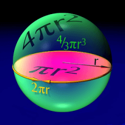 Площадь и объем калькулятор иконка