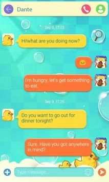 Tema SMS Bebek Imut screenshot 4