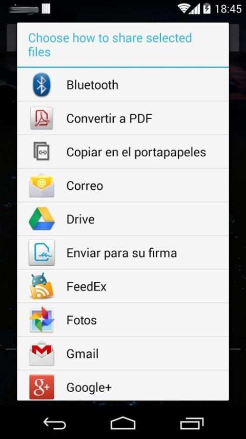 Share files स्क्रीनशॉट 3
