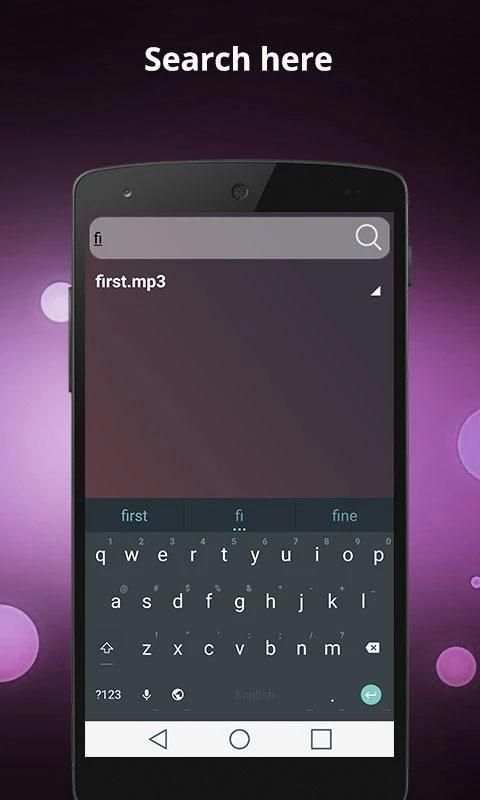 MP3 Music Player screenshot 2
