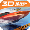 Speed Racing Boat 3D أيقونة