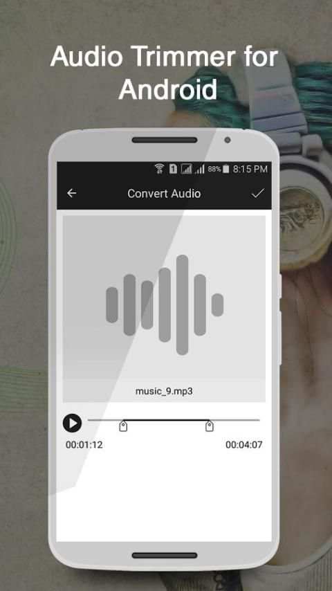 Music Trimmer for Android स्क्रीनशॉट 3