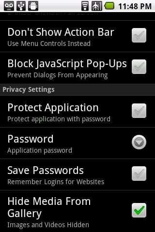 VideoFlash Browser screenshot 1