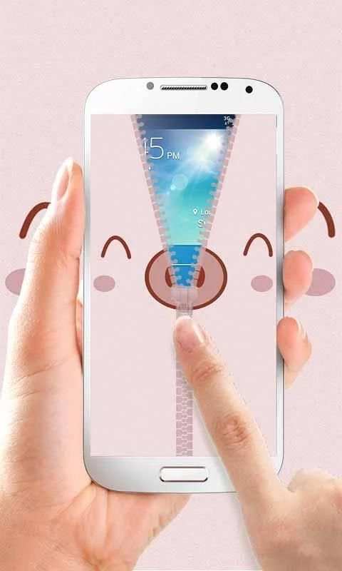 Cute Zipper Lock скриншот 3
