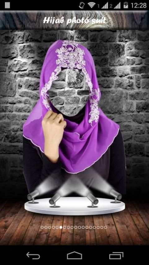Hijab photo suit screenshot 4