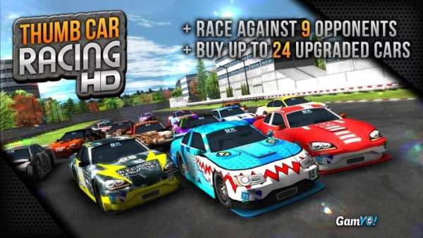 Thumb Car Racing स्क्रीनशॉट 8