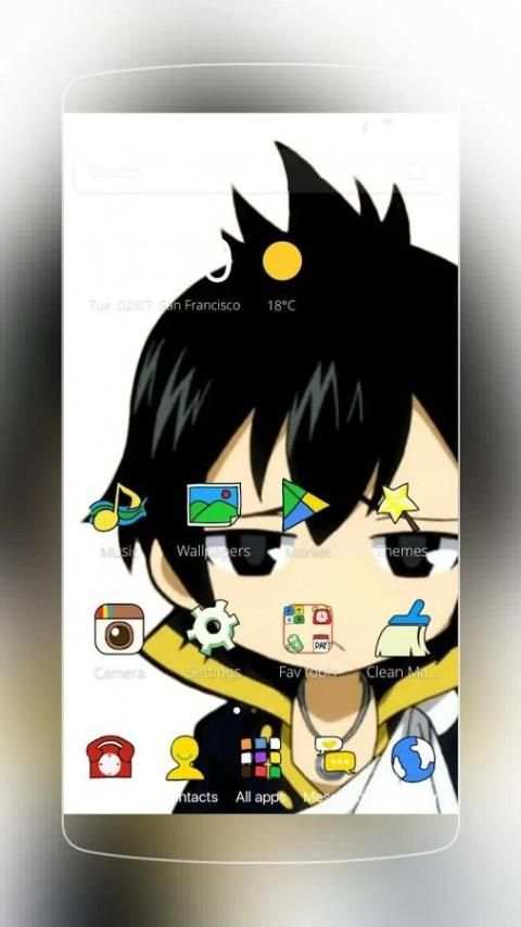 Cool Boy Theme screenshot 3