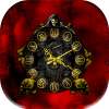 Skull Gothic Clock