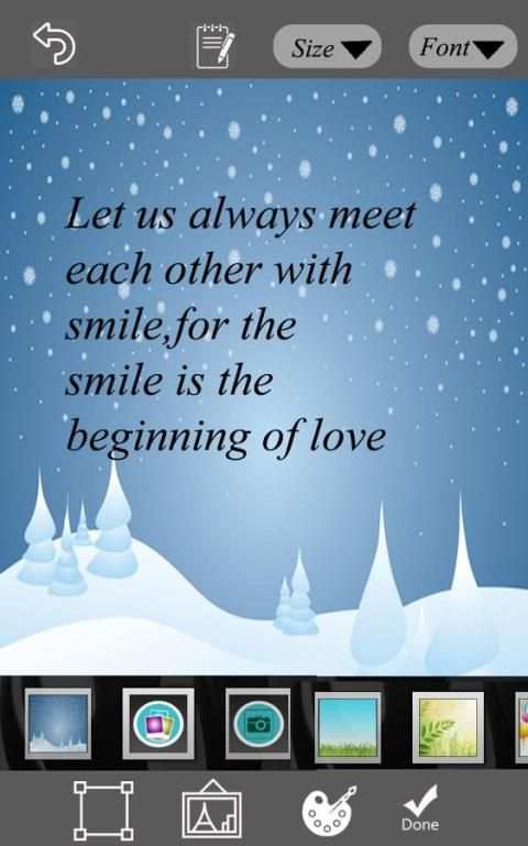 Text on Pictures Free screenshot 4