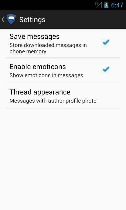 Privy Chat for Facebook screenshot 1