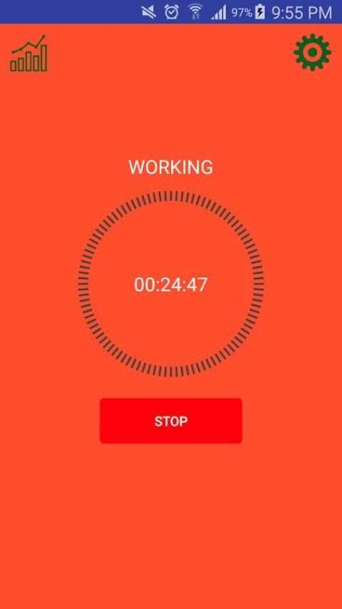 Pomodoro Timer स्क्रीनशॉट 3