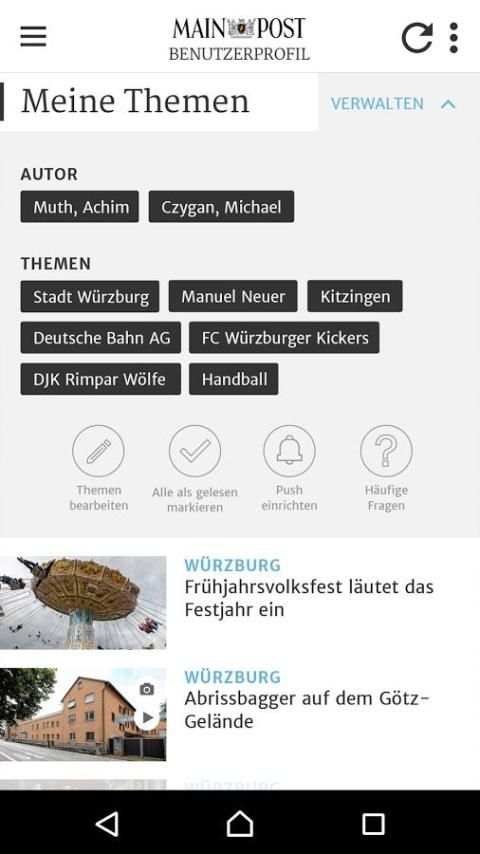 Main-Post News screenshot 3
