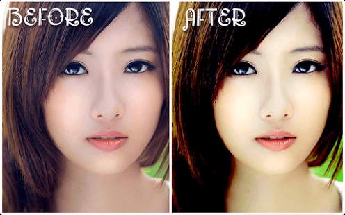 Kamera Selfie Cantik screenshot 1