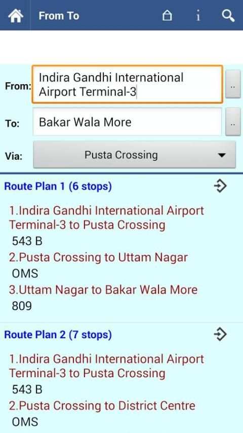 Delhi DTC Info screenshot 5