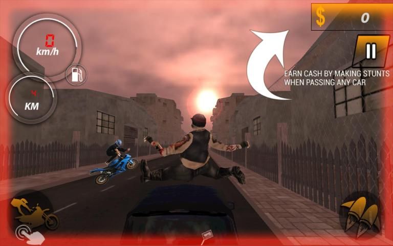 Bike Attack Stunts स्क्रीनशॉट 4