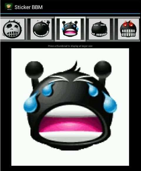 Sticker BBM Gratis screenshot 5