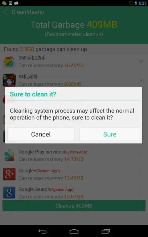 CleanMaster screenshot 8