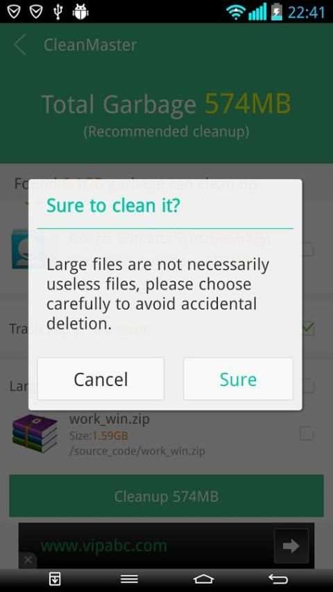 CleanMaster screenshot 2