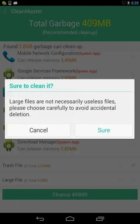 CleanMaster screenshot 7