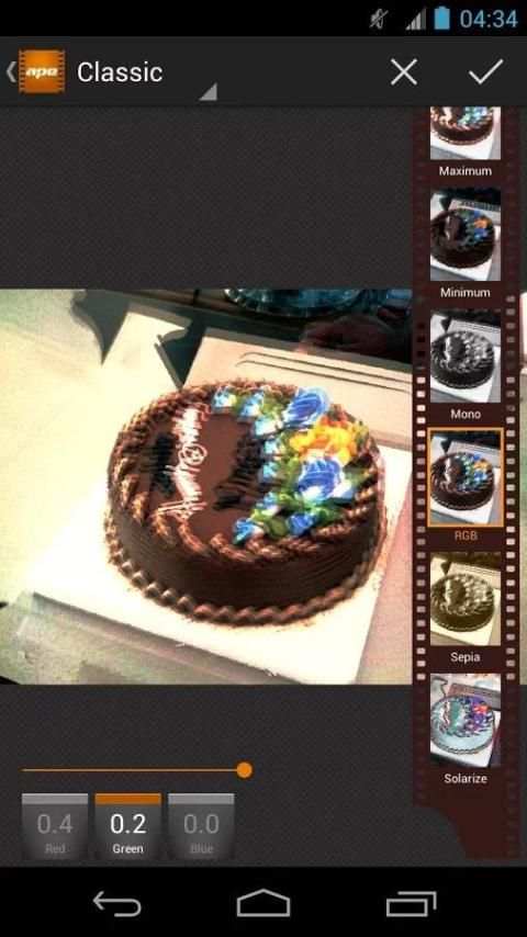 A Photo Editor स्क्रीनशॉट 5