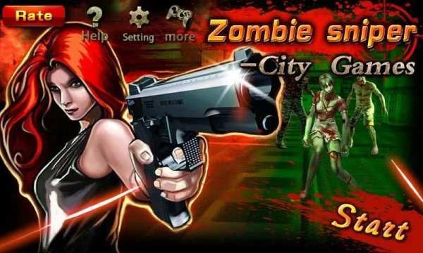 Zombie Sniper-City Game screenshot 3