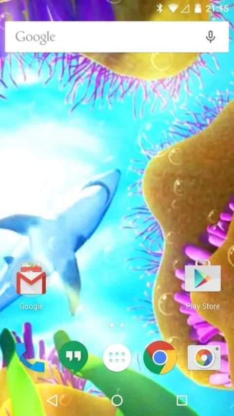Shark Live Wallpaper screenshot 2