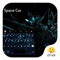 Space Car Emoticons Keyboard on 9Apps