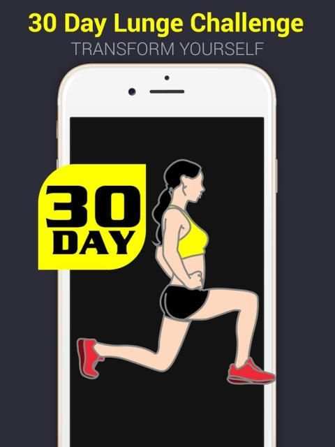 30 Day Lunge Challenge Free скриншот 4