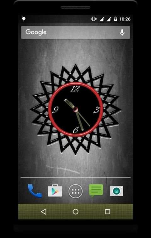 Super Clock Live Wallpaper स्क्रीनशॉट 5