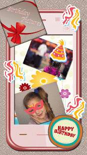 Birthday Photos and Stickers screenshot 4