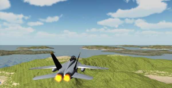 F18 Airplane Simulator 3D screenshot 3