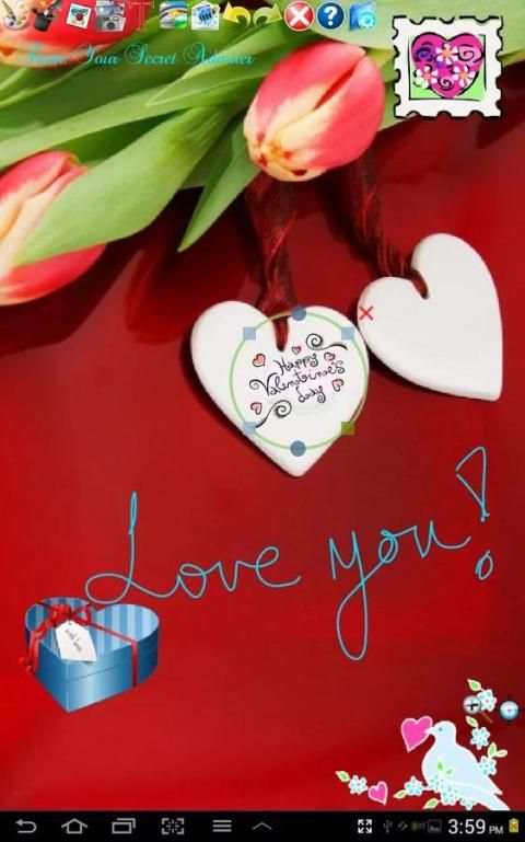 Love Stickers! for Doodle Text स्क्रीनशॉट 3