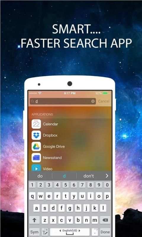 Launcher style iOS 8 4 تصوير الشاشة