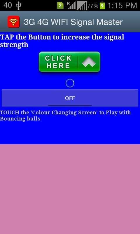 WIFI 3G 4G Signal Master Prank 4 تصوير الشاشة