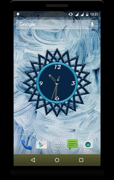 Super Clock Live Wallpaper स्क्रीनशॉट 3