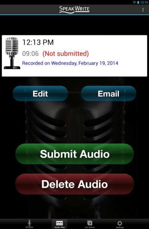 SpeakWrite Recorder स्क्रीनशॉट 8