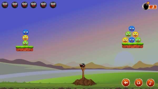 Knock down Birds скриншот 3