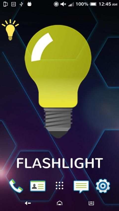 Super LED Flashlight & Widget screenshot 6