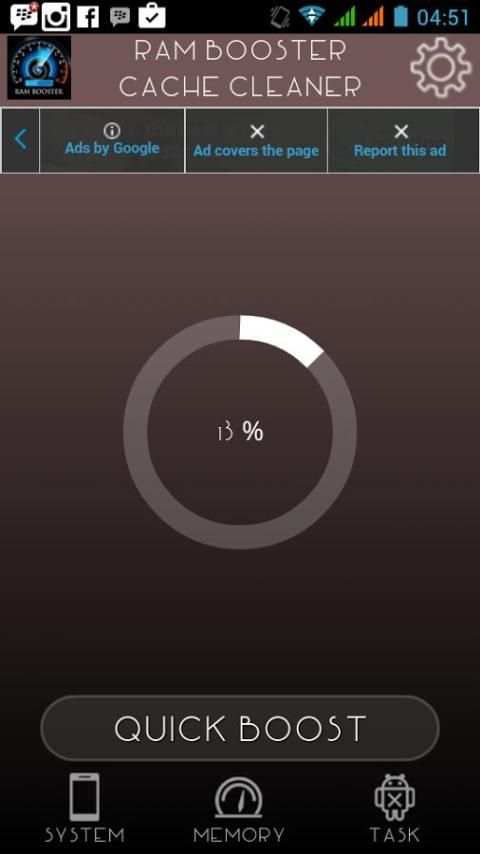 RAM Booster Hero screenshot 2