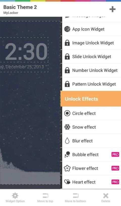 My Locker - Custom Lockscreen screenshot 2