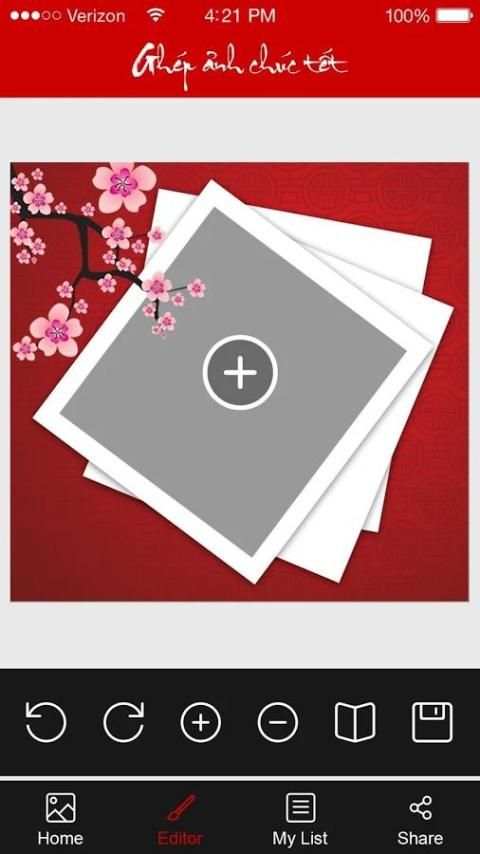 Ghep anh chuc tet 2016 screenshot 3