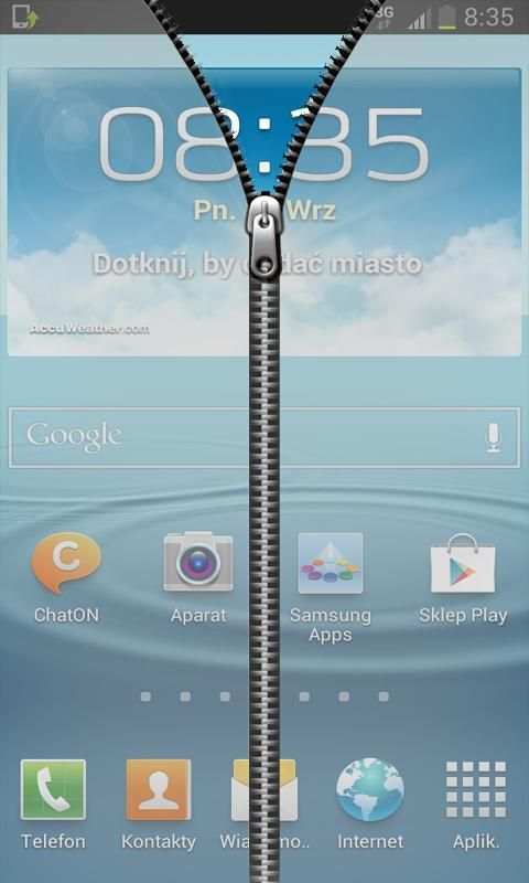 Kunci zipper Transparan screenshot 4