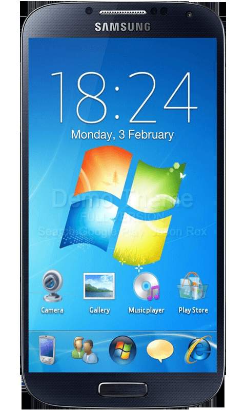 Windows 7 FREE GO Launcher EX Theme screenshot 4