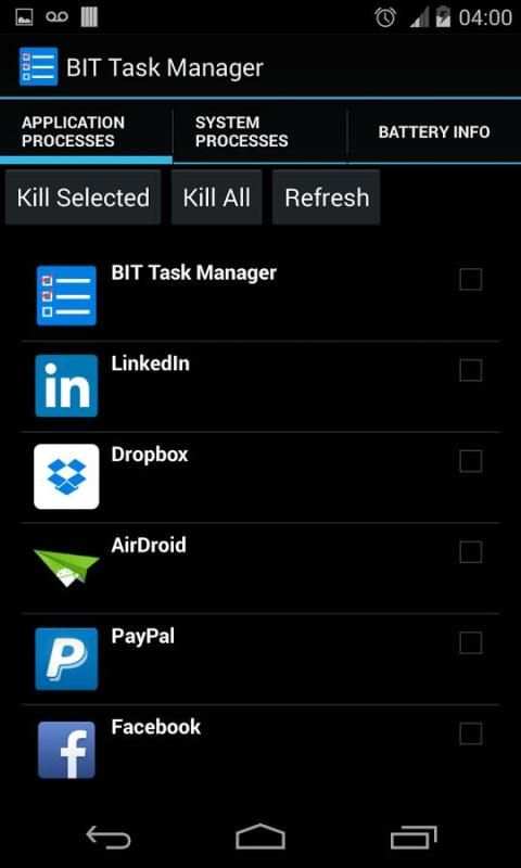 BIT Task Manager (Task Killer) screenshot 3