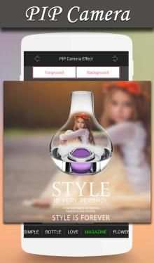 PIP Camera THEME Glass screenshot 1