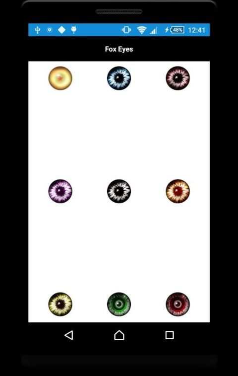 Fox Eyes Photo Editor: Lens HD скриншот 2